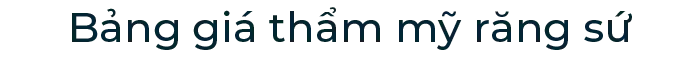 Bảng giá 1 Title 1 Bang gia tham my rang su