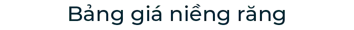 Bảng giá 5 Title Bang gia Nieng rang