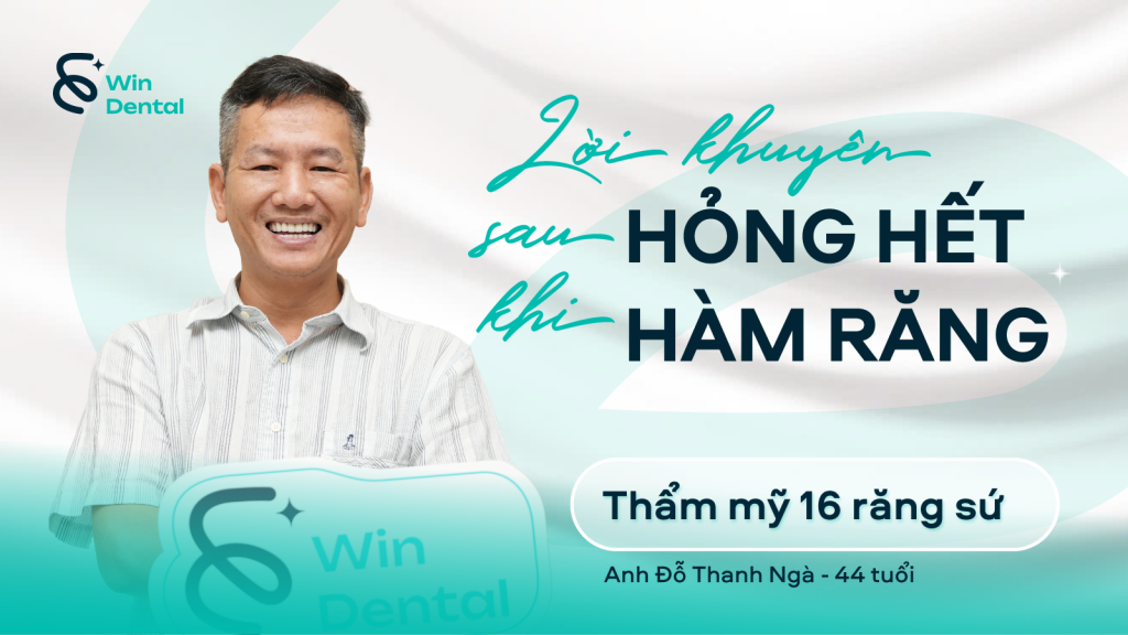 Đỗ Thanh Ngà - 44 tuổi - Bọc 16 răng sứ 1 DO THANH NGA