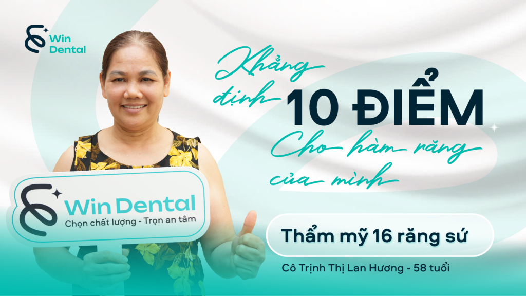 Trịnh Thị Lan Hương - 58 tuổi - Bọc 20 răng sứ 1 TRINH THI LAN HUONG