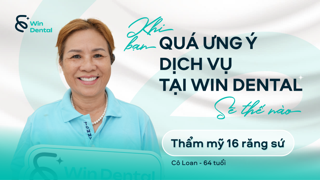 Tạ Kim Loan - 64 tuổi - Thẩm mỹ 16 răng sứ 1 CO LOAN